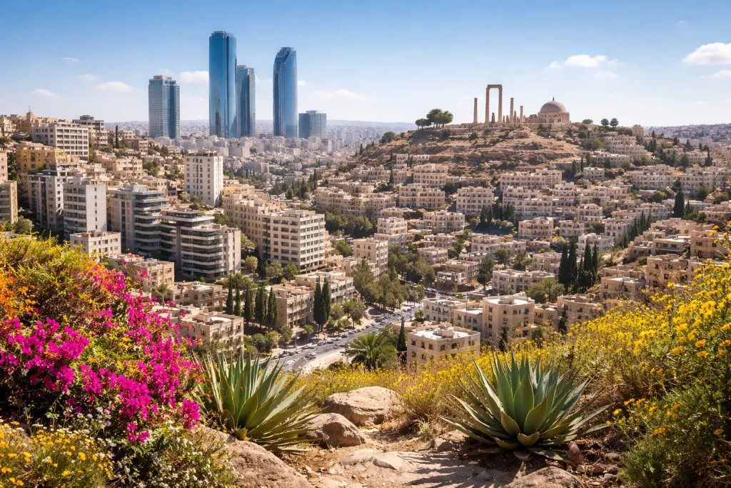 Affectation à Amman : guide essentiel pour le déménagement des fonctionnaires en Jordanie.