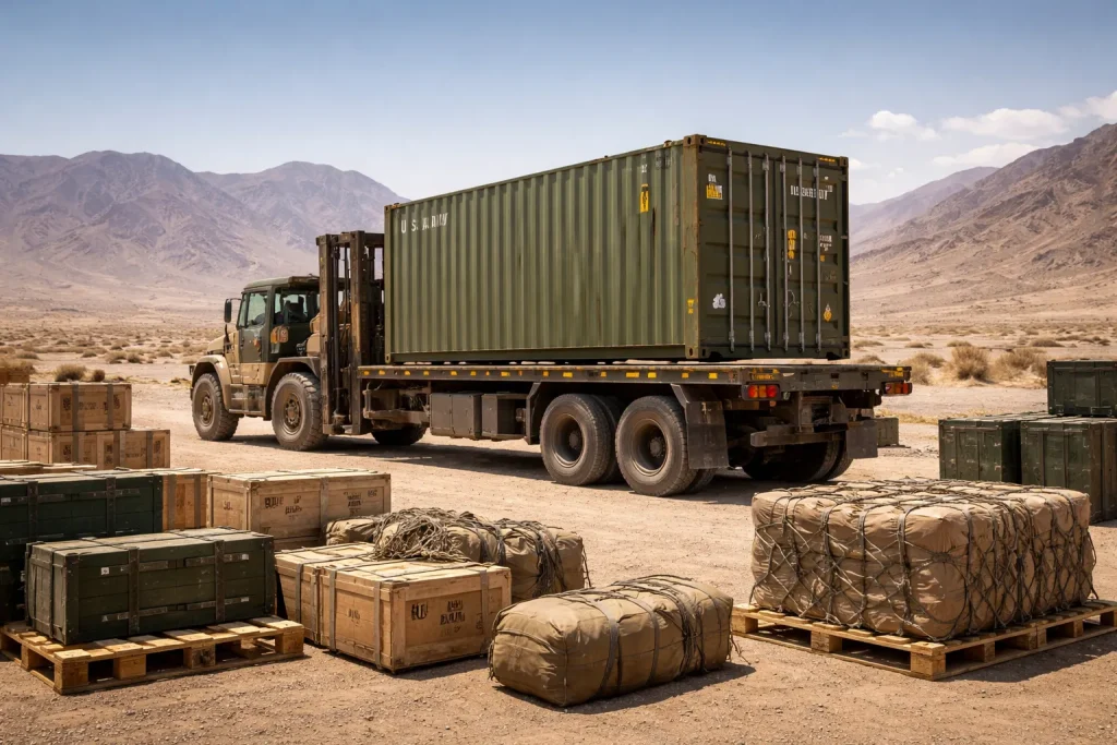 Découvrez comment SOGEDEM simplifie votre déménagement militaire vers Djibouti.
